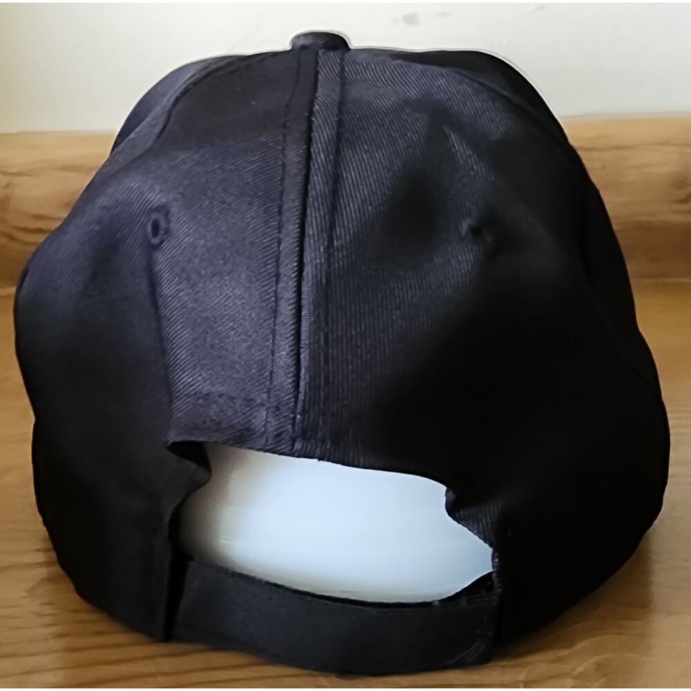 Valvoline Baseball Cap Men's Black Adjustable Strapback Embroidered Logo Hat - Picture 5 of 8